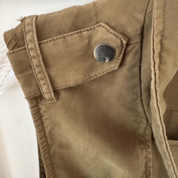 Dex olive green long vest Ladies M - Picture 3 of 9